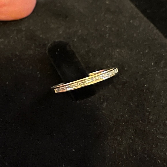 Stephanie Gottlieb Baguette Band 1/2 eternity, Sz8 - Picture 7 of 17